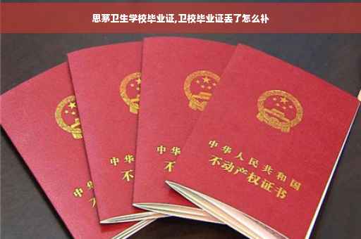 思茅卫生学校毕业证,卫校毕业证丢了怎么补