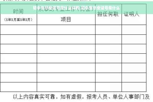 初中生毕业证号是什么样的,初中生毕业证号是什么