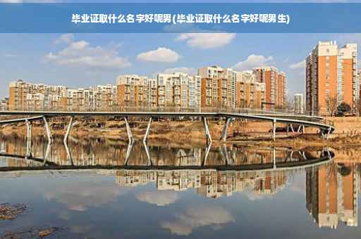 毕业证取什么名字好呢男(毕业证取什么名字好呢男生)