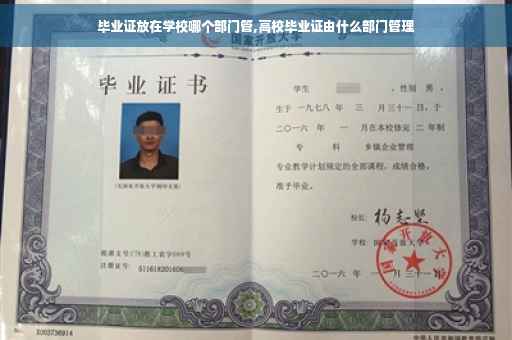 毕业证放在学校哪个部门管,高校毕业证由什么部门管理