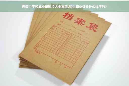 西藏中学校毕业证图片大全高清,初中毕业证长什么样子的?