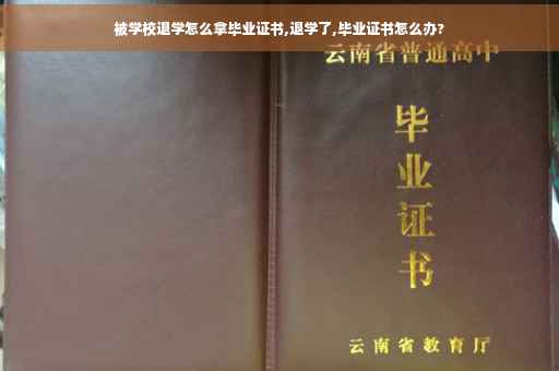被学校退学怎么拿毕业证书,退学了,毕业证书怎么办?