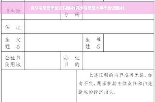 宾夕法尼亚毕业证书图片(宾夕法尼亚大学毕业证图片)