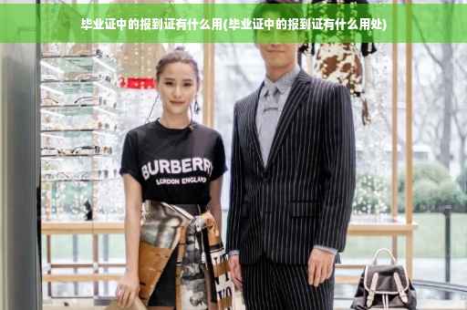 毕业证中的报到证有什么用(毕业证中的报到证有什么用处)