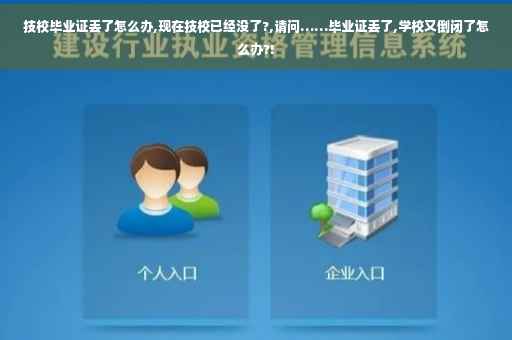 技校毕业证丢了怎么办,现在技校已经没了?,请问……毕业证丢了,学校又倒闭了怎么办?!