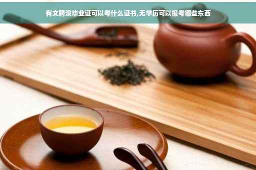 有文聘没毕业证可以考什么证书,无学历可以报考哪些东西