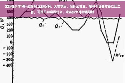 宝妈在家学习什么好呢,全职妈妈，大专学历，没什么专业，想考个证书方便以后工作，可是不知道看什么，求各位大神指条明路