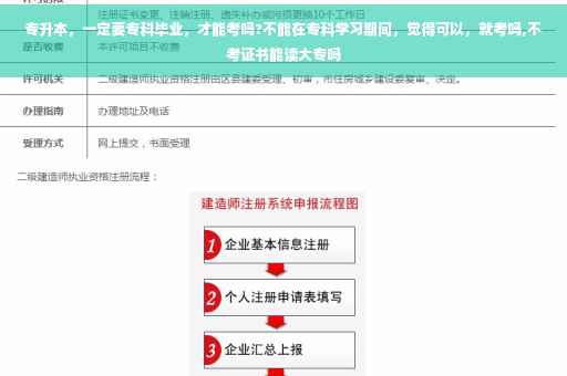 专升本，一定要专科毕业，才能考吗?不能在专科学习期间，觉得可以，就考吗,不考证书能读大专吗