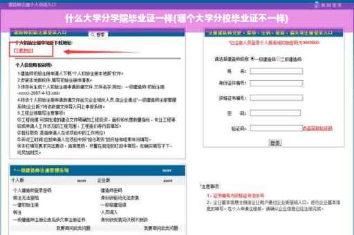 什么大学分学院毕业证一样(哪个大学分校毕业证不一样)
