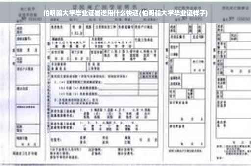 伯明翰大学毕业证寄送用什么快递(伯明翰大学毕业证样子)