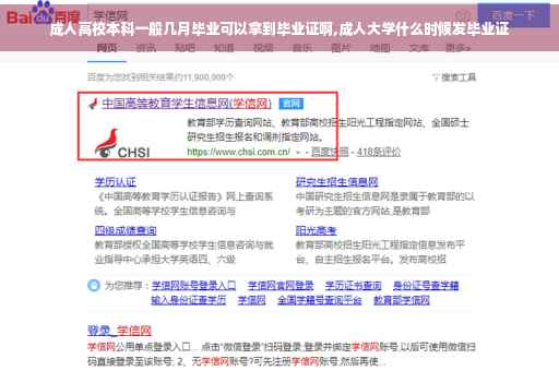 成人高校本科一般几月毕业可以拿到毕业证啊,成人大学什么时候发毕业证