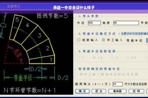 承德一中毕业证什么样子