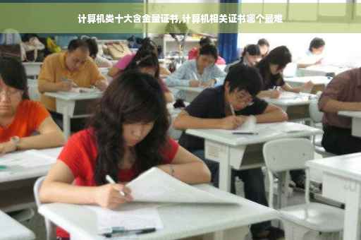 计算机类十大含金量证书,计算机相关证书哪个最难
