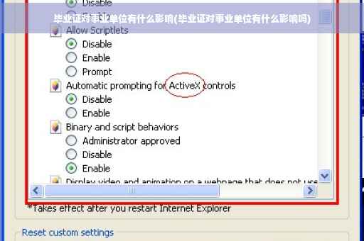 毕业证对事业单位有什么影响(毕业证对事业单位有什么影响吗)