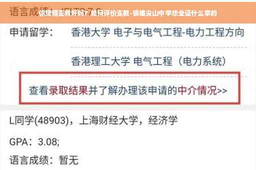 你觉得支教好吗？如何评价支教-镇雄尖山中学毕业证什么拿的