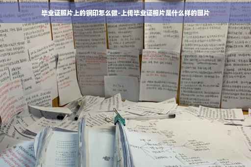 毕业证照片上的钢印怎么做-上传毕业证相片是什么样的图片