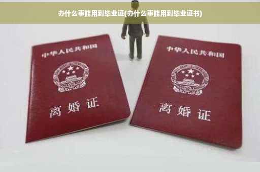 办什么事能用到毕业证(办什么事能用到毕业证书)