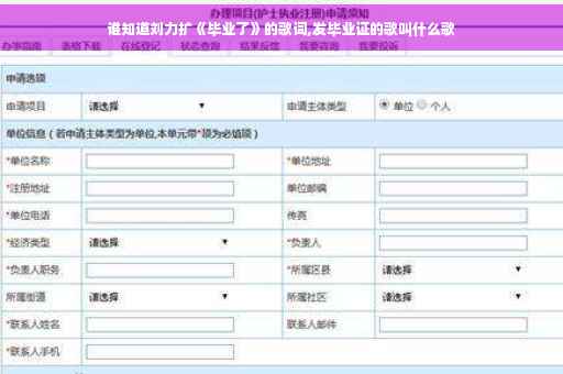 谁知道刘力扩《毕业了》的歌词,发毕业证的歌叫什么歌