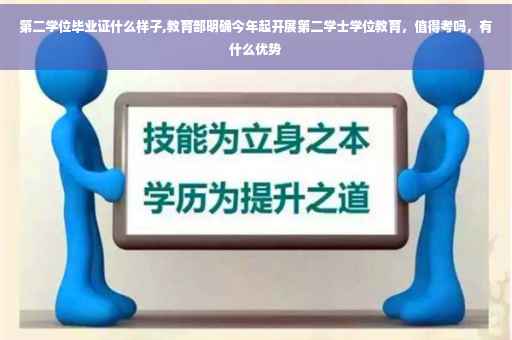 第二学位毕业证什么样子,教育部明确今年起开展第二学士学位教育，值得考吗，有什么优势