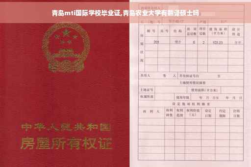 青岛mti国际学校毕业证,青岛农业大学有翻译硕士吗