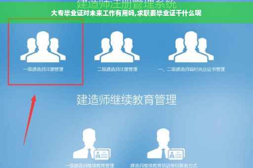 大专毕业证对未来工作有用吗,求职要毕业证干什么呢
