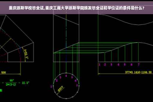 重庆派斯学校毕业证,重庆工商大学派斯学院颁发毕业证和学位证的条件是什么?