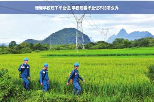 培训学校压了毕业证,学校压着毕业证不给怎么办