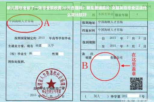 幼儿园毕业拍了一张毕业照收费20元合理吗？就是普通照片-女朋友拍毕业证送什么花比较好
