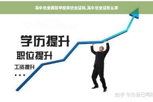 高中毕业要回学校拿毕业证吗,高中毕业证怎么拿