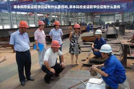 拿本科毕业证和学位证有什么条件吗,拿本科毕业证和学位证有什么条件