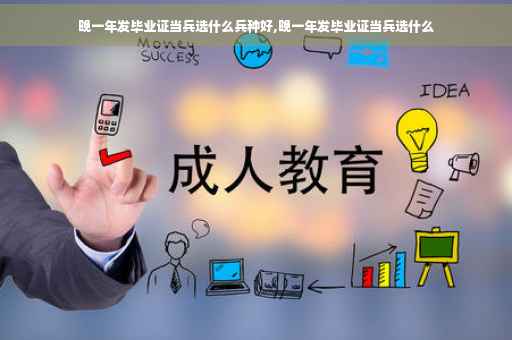 晚一年发毕业证当兵选什么兵种好,晚一年发毕业证当兵选什么