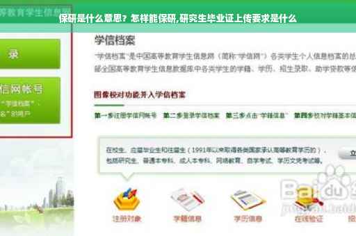 保研是什么意思？怎样能保研,研究生毕业证上传要求是什么