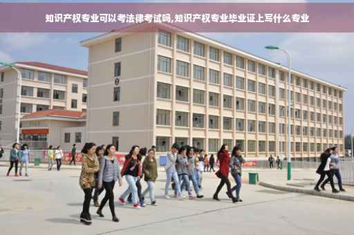 知识产权专业可以考法律考试吗,知识产权专业毕业证上写什么专业