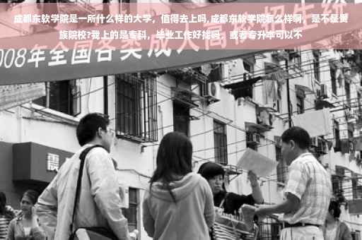 成都东软学院是一所什么样的大学，值得去上吗,成都东软学院怎么样啊，是不是贵族院校?我上的是专科，毕业工作好找吗，或者专升本可以不