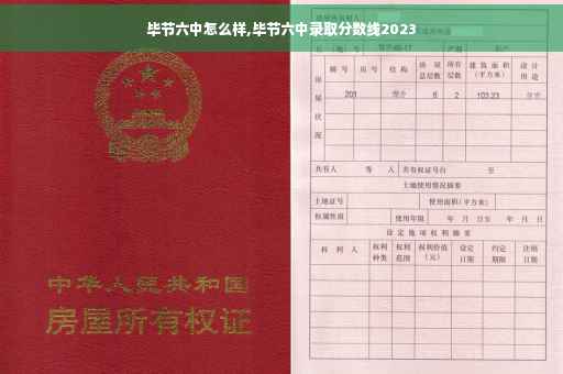 毕节六中怎么样,毕节六中录取分数线2023