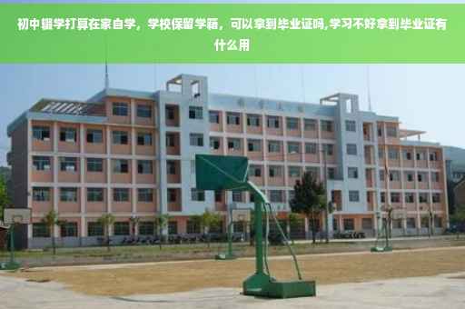 初中辍学打算在家自学，学校保留学籍，可以拿到毕业证吗,学习不好拿到毕业证有什么用