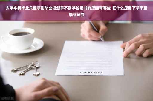 大学本科毕业只能拿到毕业证却拿不到学位证书的原因有哪些-在什么原因下拿不到毕业证书
