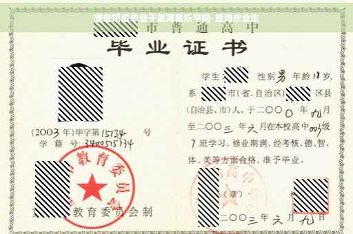 哪些明星毕业于星海音乐学院-星海毕业生
