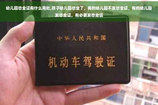 幼儿园毕业证有什么用处,孩子幼儿园毕业了，有的幼儿园不发毕业证，有的幼儿园发毕业证，有必要发毕业证