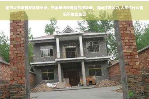 我的大学没有发我毕业证，档案里也没有我的学籍表，请问该怎么办,大学生什么情况不发毕业证