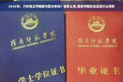 2020年,六所独立学院转为民办本科?你怎么看,银杏学院毕业证是什么样的 2020年,六所独立学院转为民办本科?你怎么看,银杏学院毕业证是什么样的