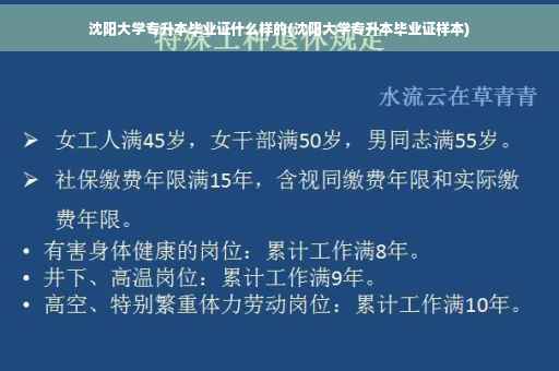 沈阳大学专升本毕业证什么样的(沈阳大学专升本毕业证样本)
