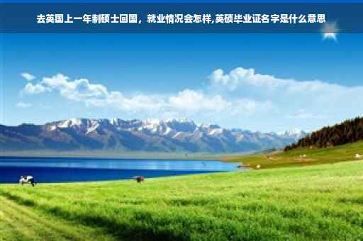 去英国上一年制硕士回国，就业情况会怎样,英硕毕业证名字是什么意思