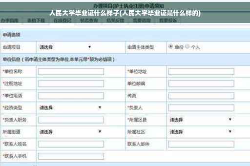 人民大学毕业证什么样子(人民大学毕业证是什么样的)