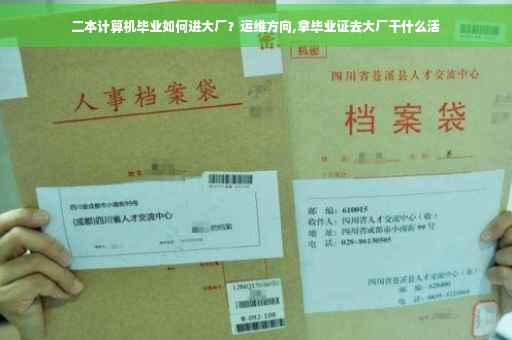 二本计算机毕业如何进大厂？运维方向,拿毕业证去大厂干什么活