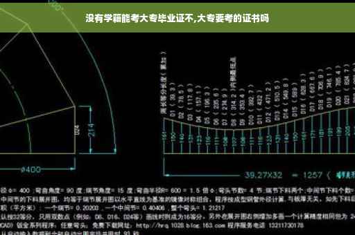 没有学籍能考大专毕业证不,大专要考的证书吗