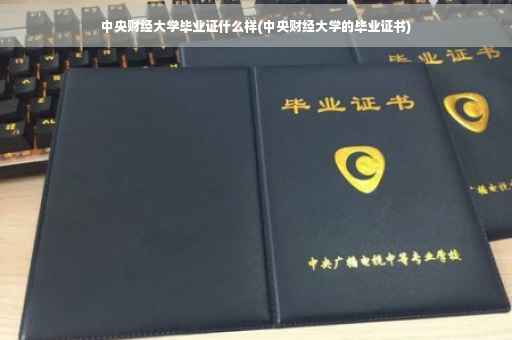 中央财经大学毕业证什么样(中央财经大学的毕业证书)