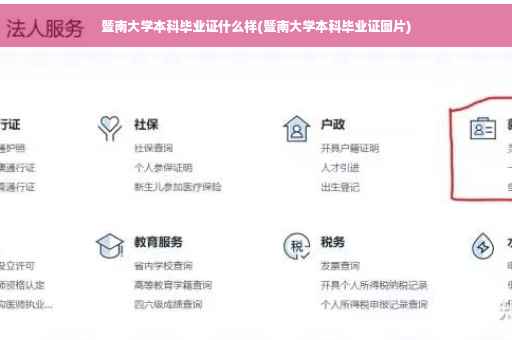 暨南大学本科毕业证什么样(暨南大学本科毕业证图片)