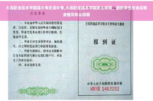大连职业技术学院是大专还是中专,大连职业技术学院怎么样啊，那的学生毕业后就业情况怎么样啊