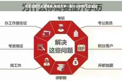 毕业证都什么时候发,电视大学一般什么时间下毕业证